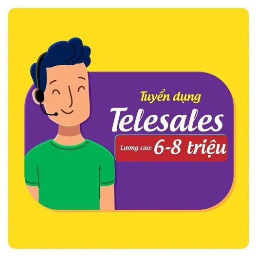 hình tuyển dụng tuyển telesales