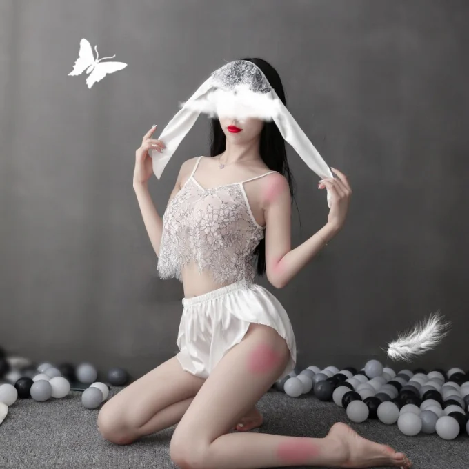 Bán Set đồ ngủ ren satin siêu mỏng gợi cảm sexy giá rẻ hcm