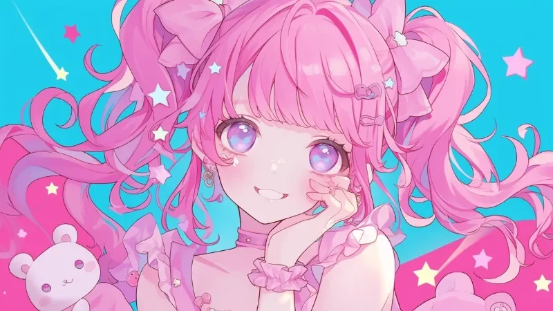 Ảnh nữ cute chủ đề anime - hình 7