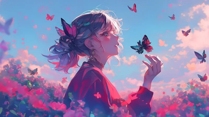Ảnh nữ cute chủ đề anime - hình 5