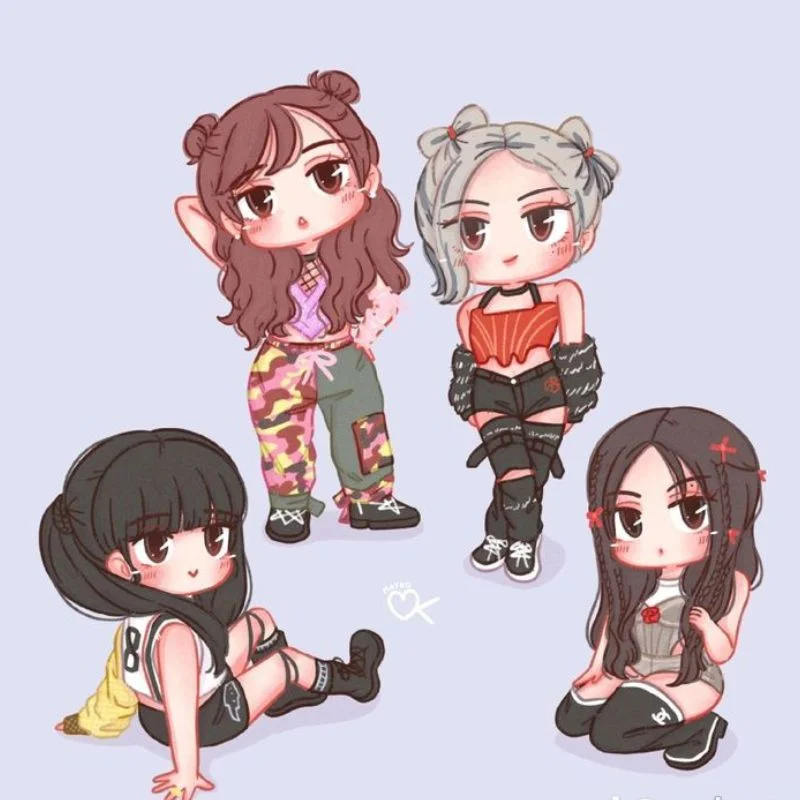Ảnh Blackpink chibi