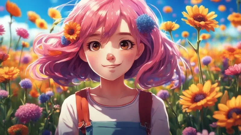 Avatar nữ cute chủ đề baby AI - hình 2