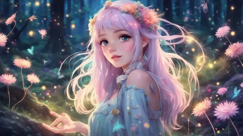 Avatar nữ cute chủ đề baby AI - hình 3
