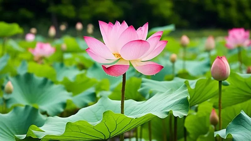 Top 20 Loài Hoa Đẹp Nhất Thế Giới Và Việt Nam - ảnh hoa sen - hình 2