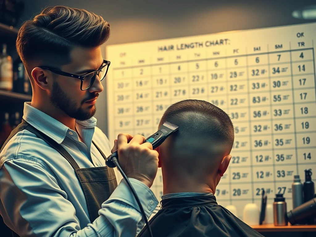Thợ cắt tóc đang thực hiện kiểu tóc ngắn nam phong cách hiện đại tại salon.
