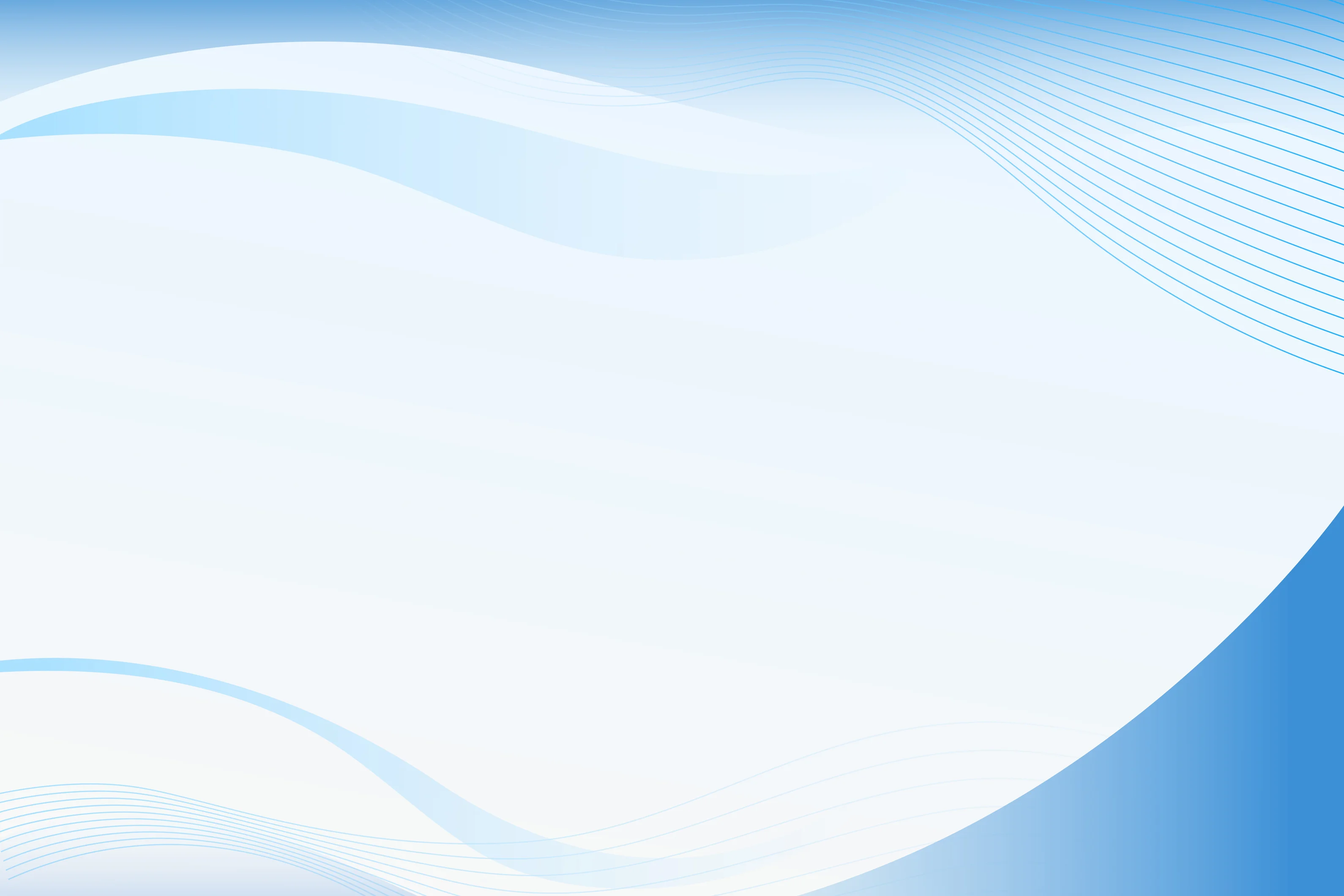 Hình nền pp trừu tượng với các đường cong xanh dương tinh tế trên nền trắng.