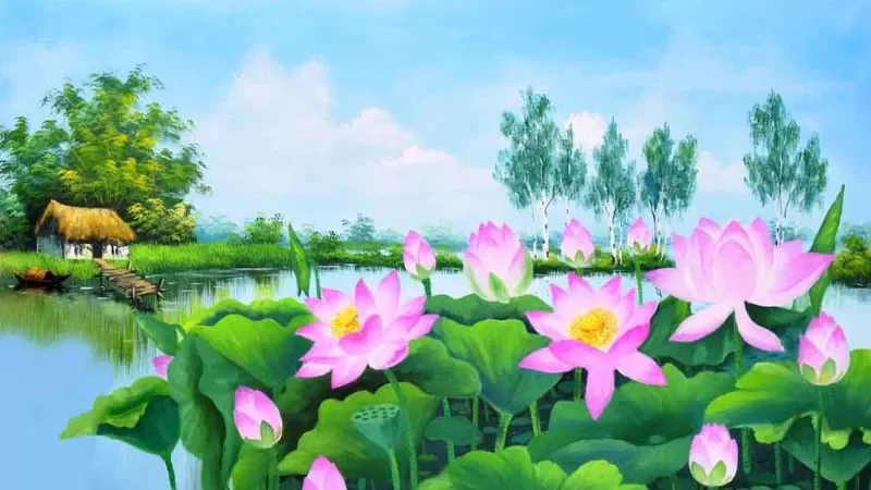 Hình nền hoa sen: Tổng hợp các hình nền đẹp, chất lượng cao