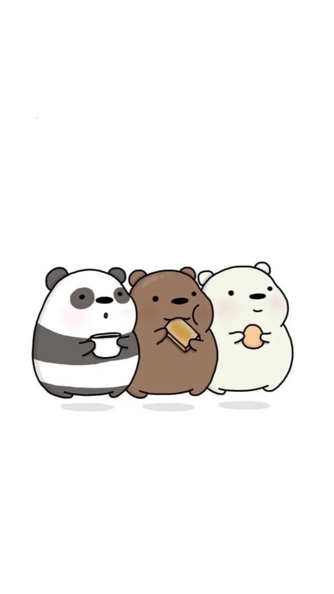 Hình nền trắng cute siêu dễ thương cho điện thoại (2)