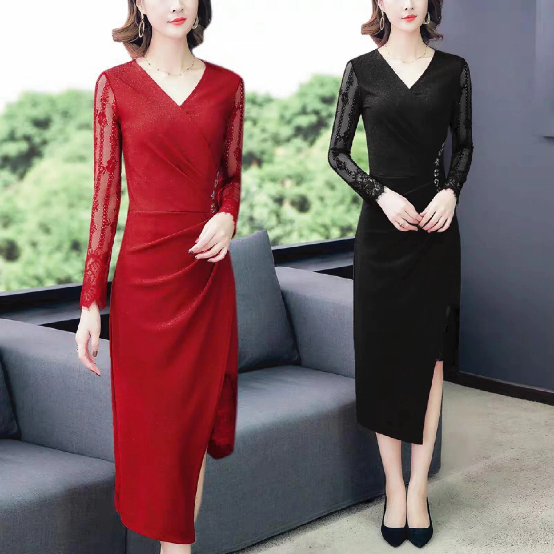 mẫu đầm trung niên (18)