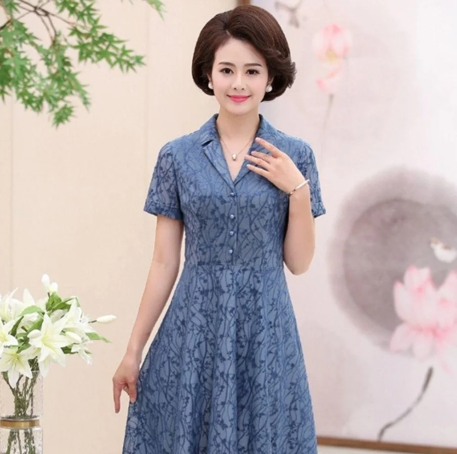 Ảnh minh hoạ mẫu đầm trung niên số 57