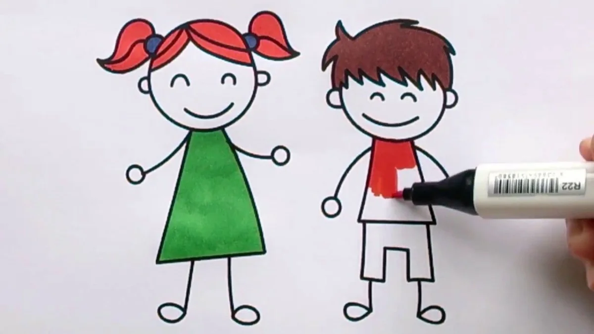 50+ Cách vẽ người đẹp đơn giản nhất | Mẫu ý tưởng hay