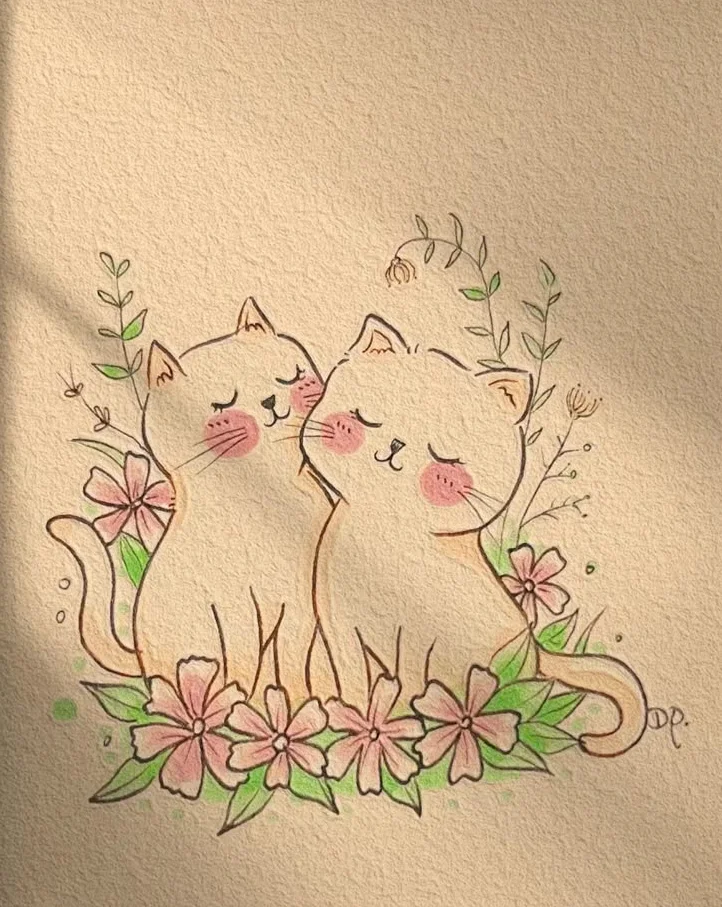 Hình vẽ cute dễ thương