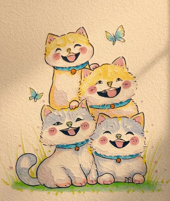Hình vẽ cute đơn giản