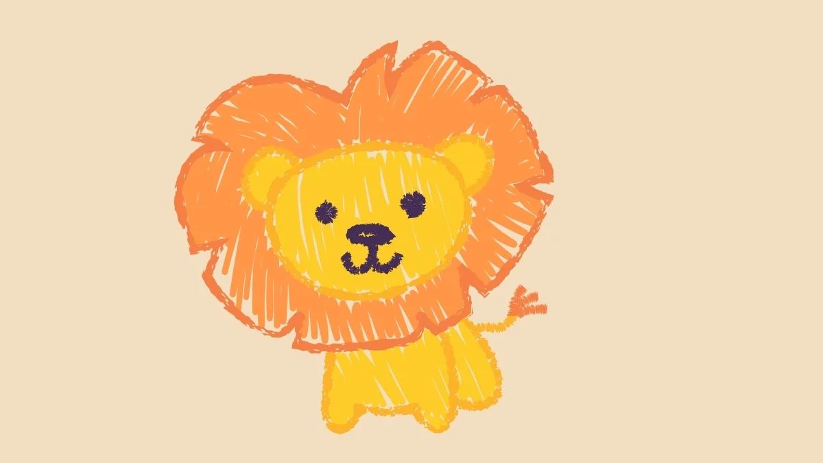 Hình vẽ cute động vật đẹp