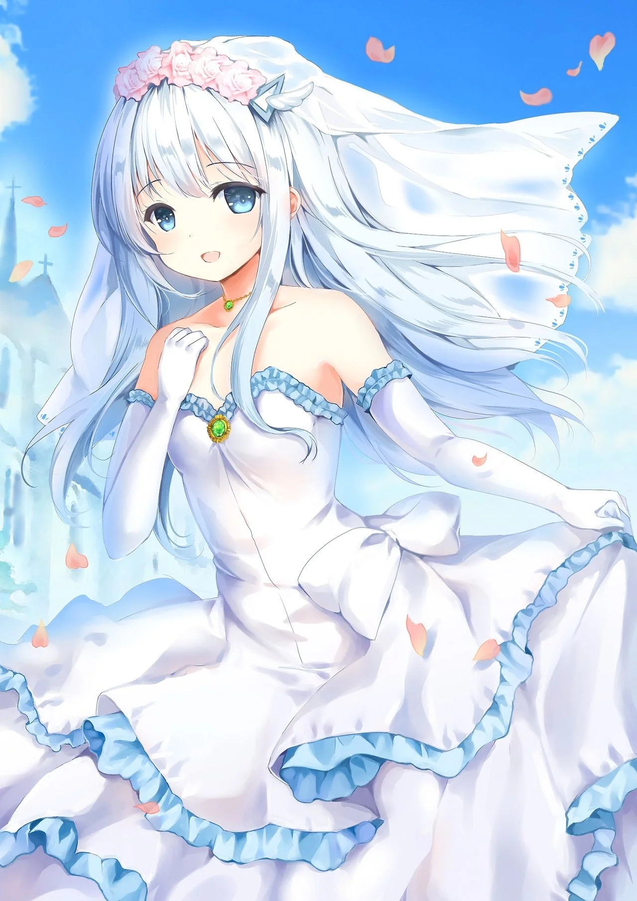 Avatar anime nữ dễ thương càng nhìn càng thấy đẹp.