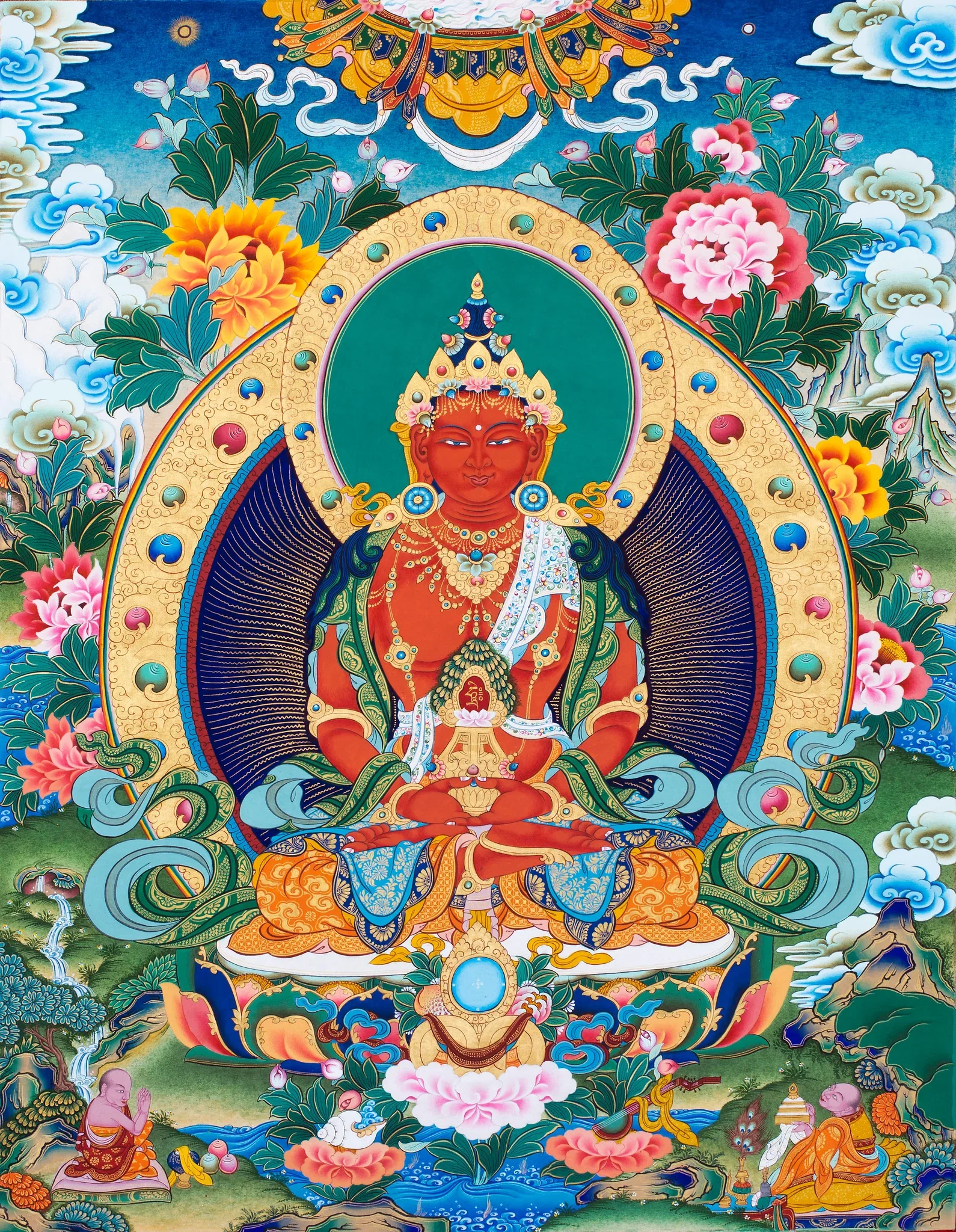 20+ Hình ảnh Đức Phật A Di Đà đẹp nhất - Amitābha - A-di-đà Phật