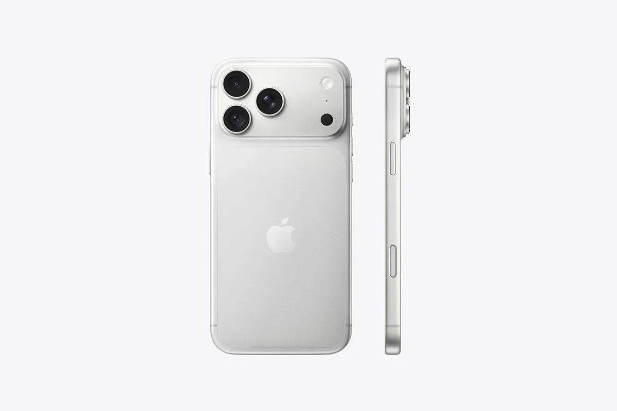 iPhone 18 Pro Max màu Refined Silver (Bạc tinh tế)