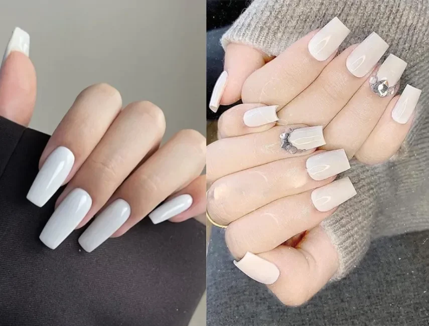 Mẫu móng tay đẹp cho cô dâu