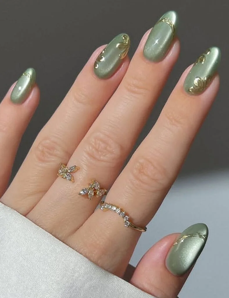101+ Mẫu nail mắt mèo sành điệu, trendy, cuốn hút ánh nhìn (2)