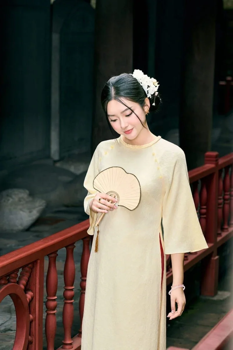Top 20 mẫu áo dài truyền thống Việt Nam đẹp nhất hiện nay