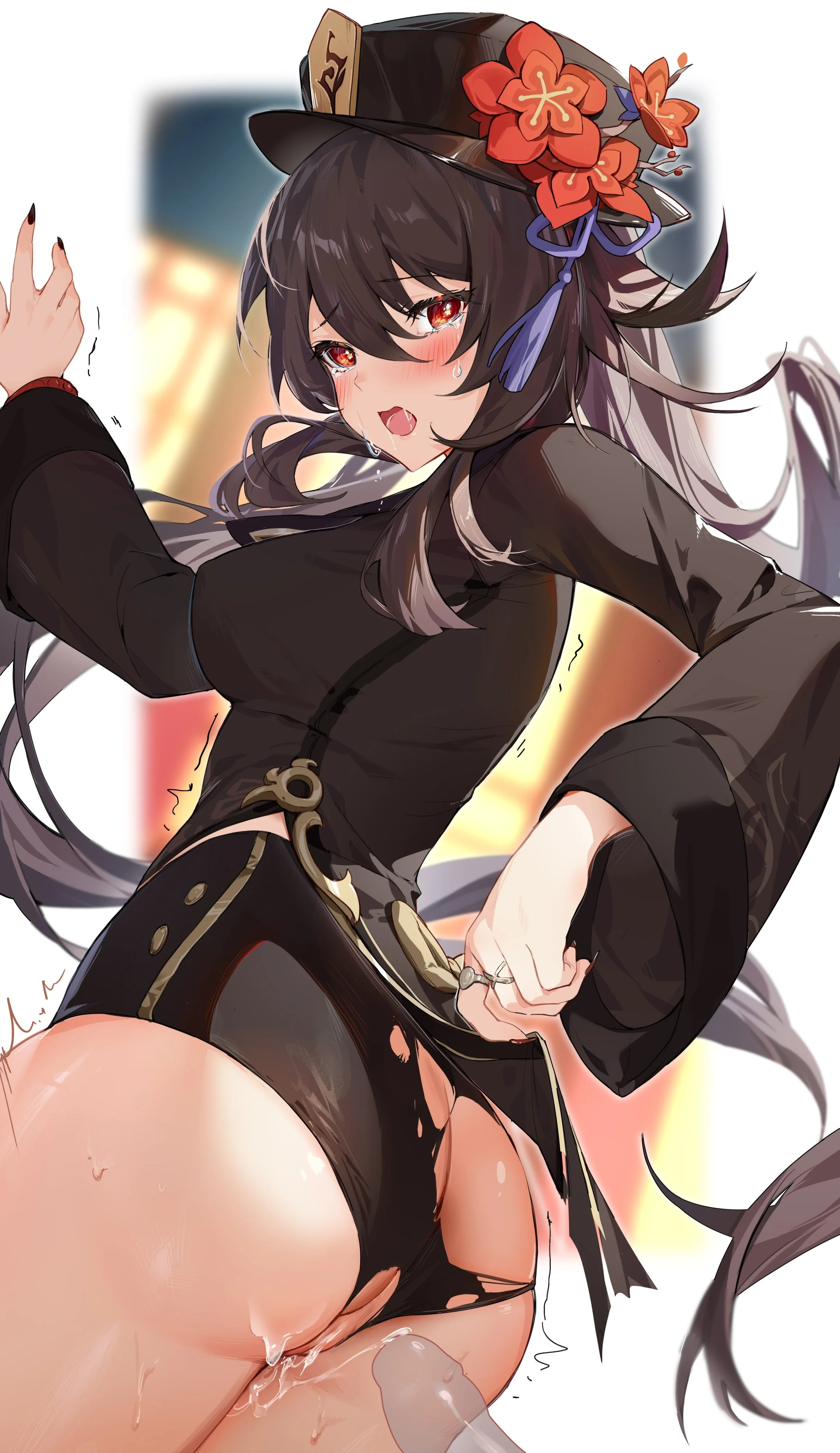 Genshin Impact - Hu Tao - 2D Hentai .Club