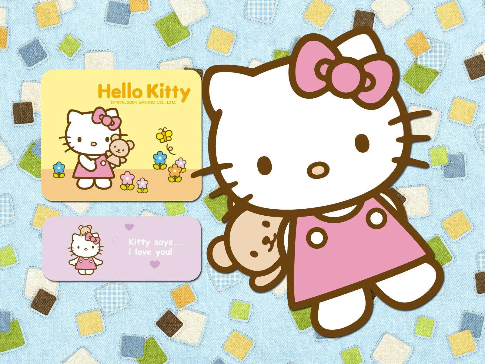 Hình ảnh mèo Hello Kitty dễ thương ai cũng mê.