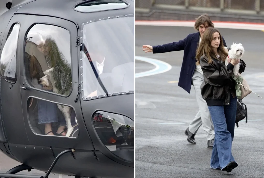 Tom Cruise cười tươi bên Bond girl Ana de Armas ở sân bay