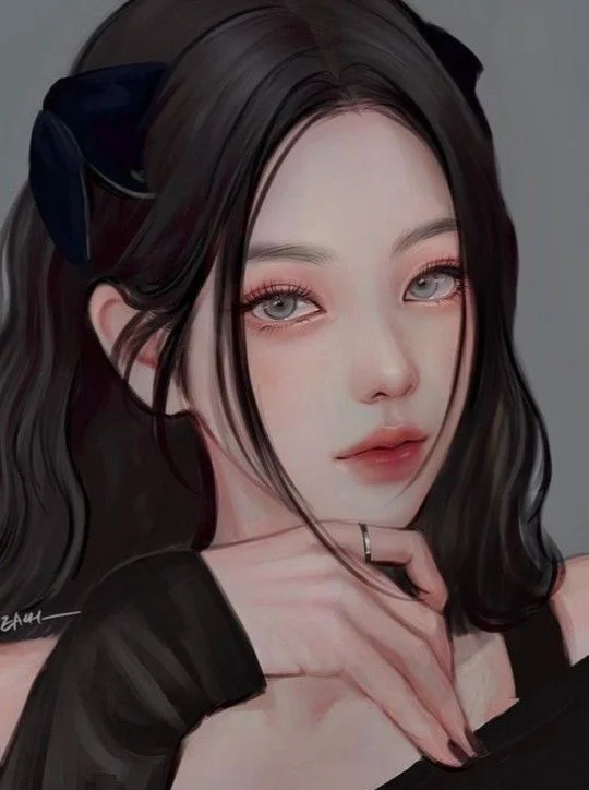 Ảnh avatar FB nữ anime hiện đại