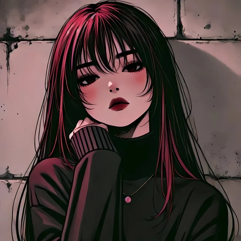 Ảnh avatar FB nữ anime phong cách quyến rũ
